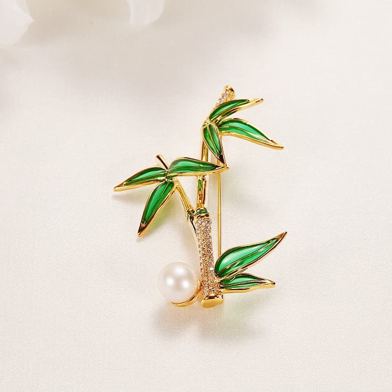 Sophisticated brooch, pijama, accessory from pearl lapel pin 3