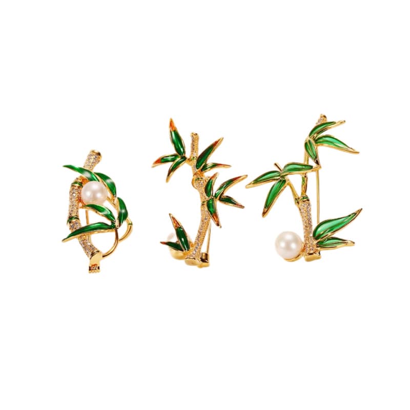 Sophisticated brooch, pijama, accessory from pearl lapel pin 5