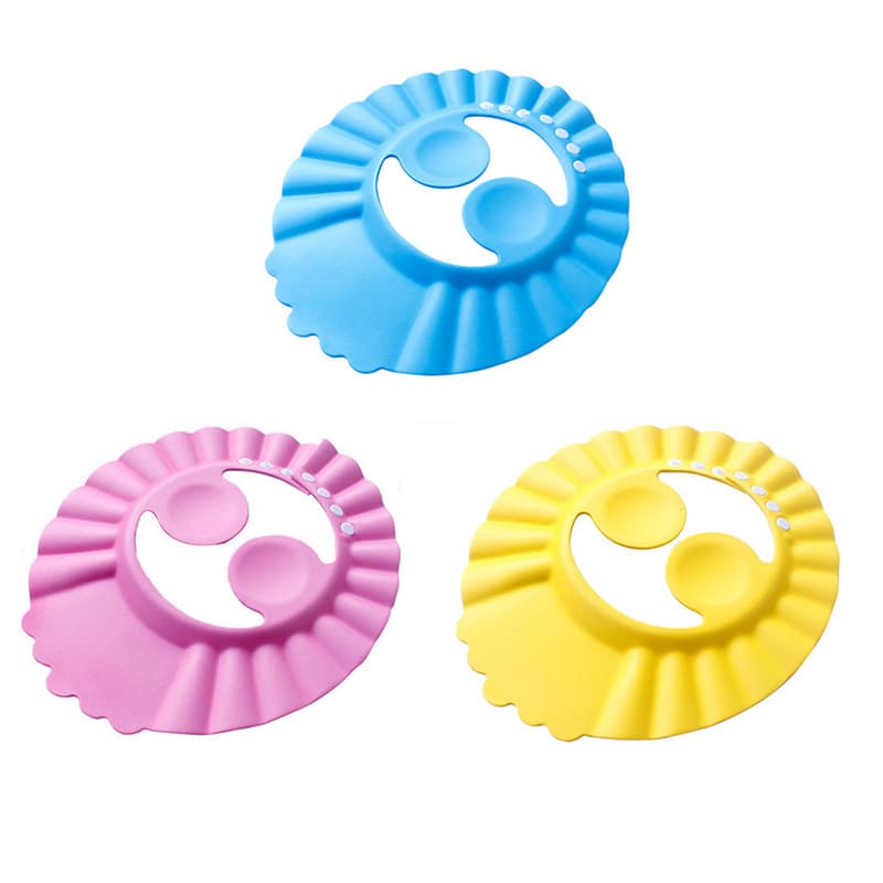 Children's adjustable shower cap, waterproof shampoo for early age, hair cap 5