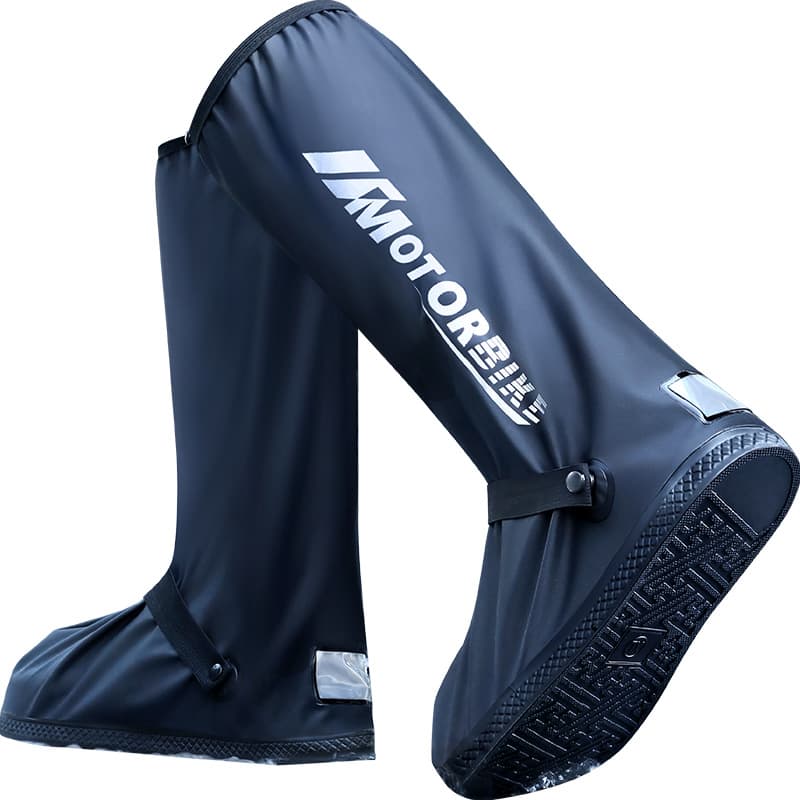 Rain shoe case wholesale waterproof anti -skid men's rain shoe cover water shoes Women's thick wear resistance high -tech raindrop shoe rain boots 5