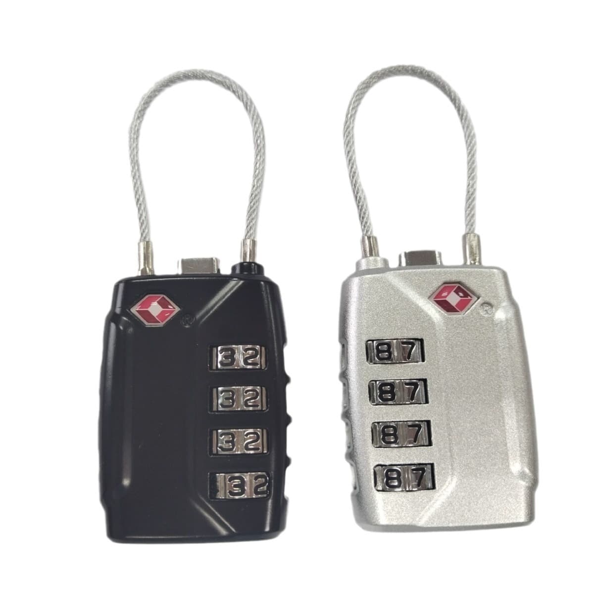 Changhao New TSA Lock TSA Padlock TSA007 Customs Lock TSA Password Lock 4-digit Steel Wire Bag Lock 5