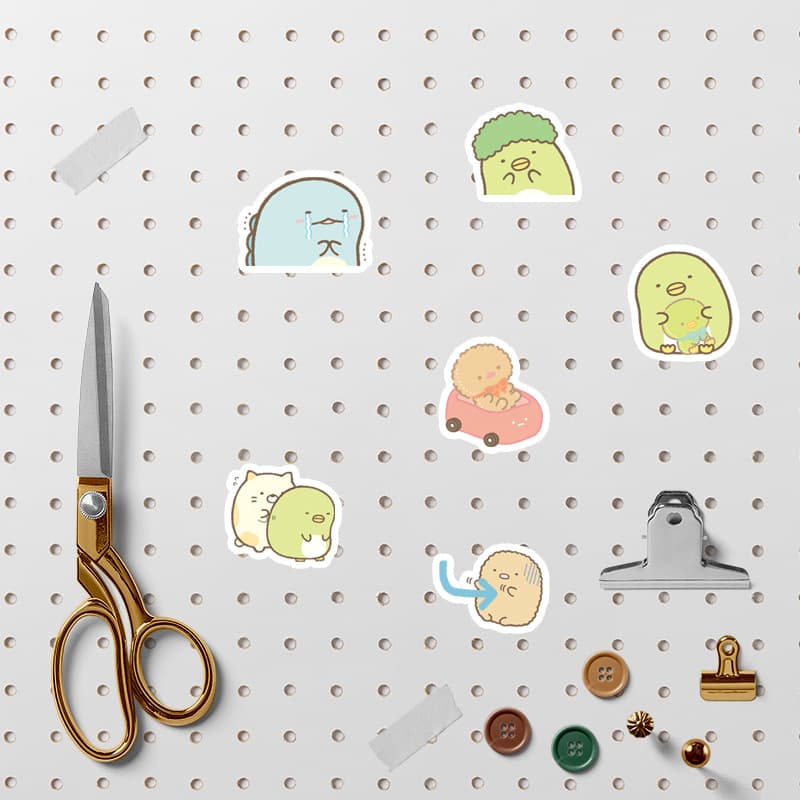 Cartoon waterproof sticker, children's stationery, laptop, stickers 3