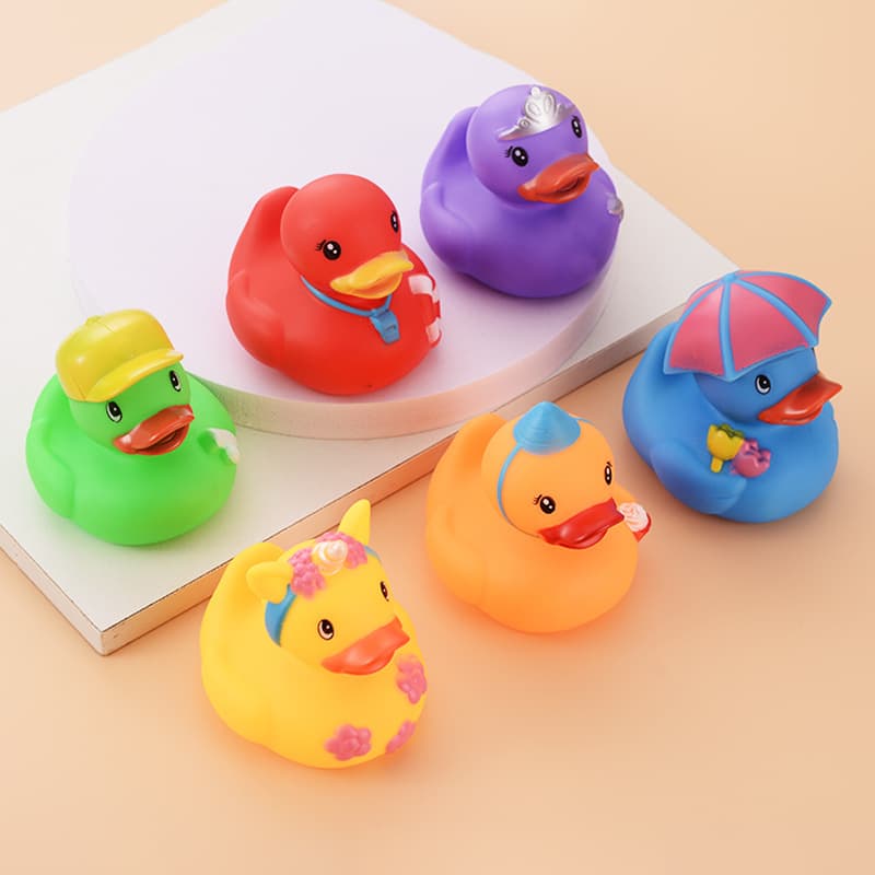B.Duck, swimming pool plastic play in water for kindergarten, toy, duck, makes sounds, anti-stress 3
