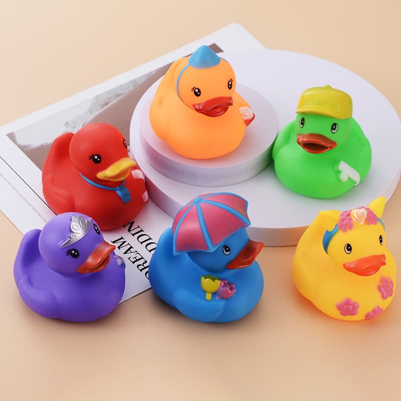 B.Duck, swimming pool plastic play in water for kindergarten, toy, duck, makes sounds, anti-stress 1