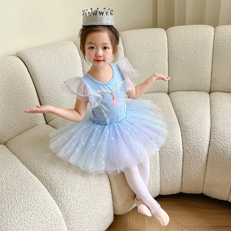 Genuine ballet shoes, skirt, small princess costume, Collection Year 2026, “Frozen” 2