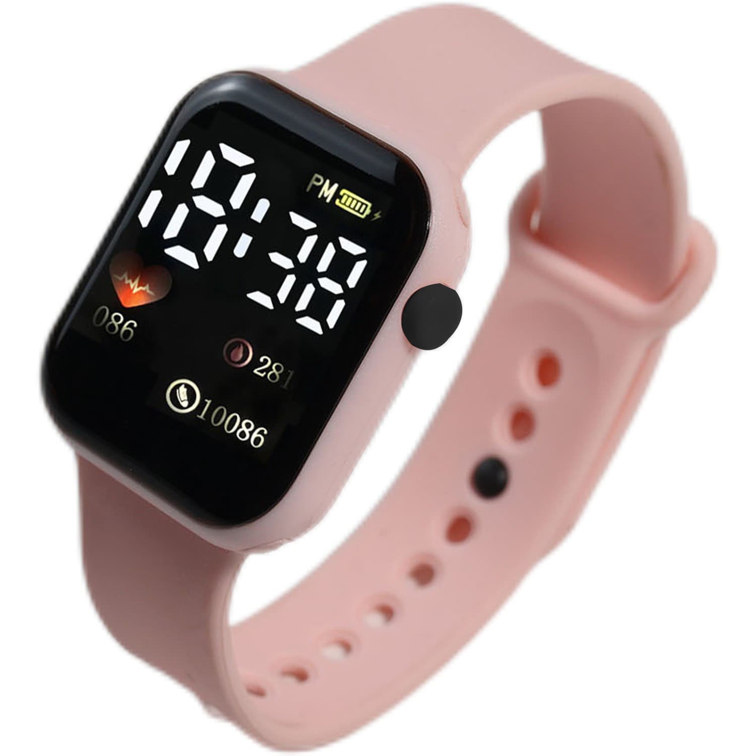 Electronic square travel waterproof watch for leisure, (Physicals) 1
