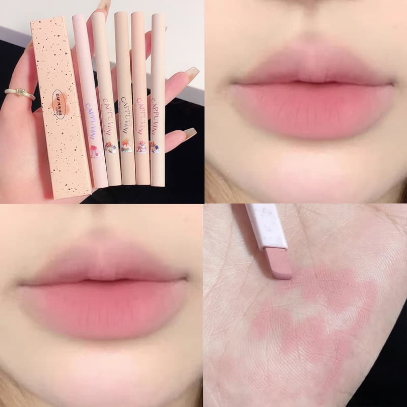 Sculpting matte lip pencil, lipstick for dry skin, contouring, long-term effect 2
