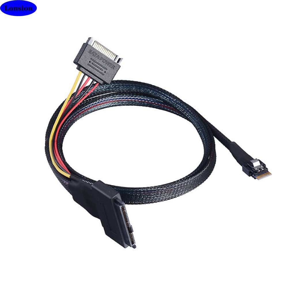 Mini SAS SFF-8654 to SAS 8639 U.2 Cable Adapter 3