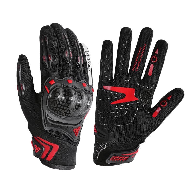 Demi-season breathable non-slip wear-resistant gloves, night retroreflective equipment 5