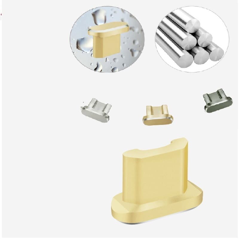 Metal micro dustproof plug USB interface plug Android dustproof plug Charging port dustproof plug Data port plug 4