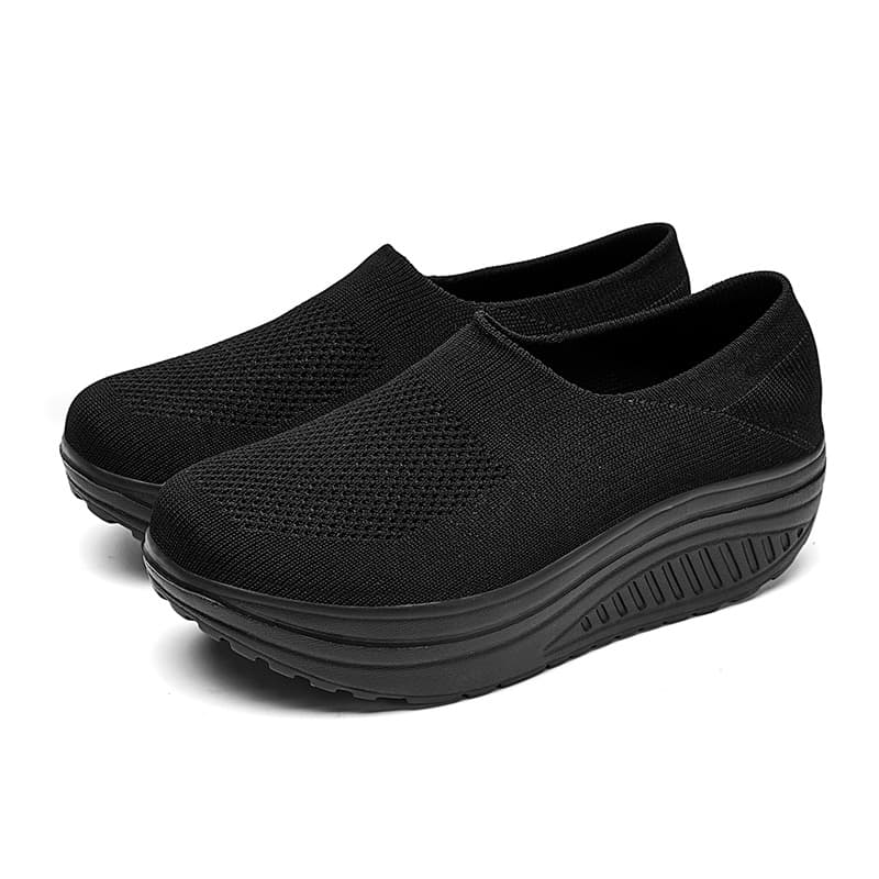 Cross -border large -size mothers shoes single shoes sports shoes nurse women's shoes lightweight shaking shoes thick bottom EVA bottom shoes
