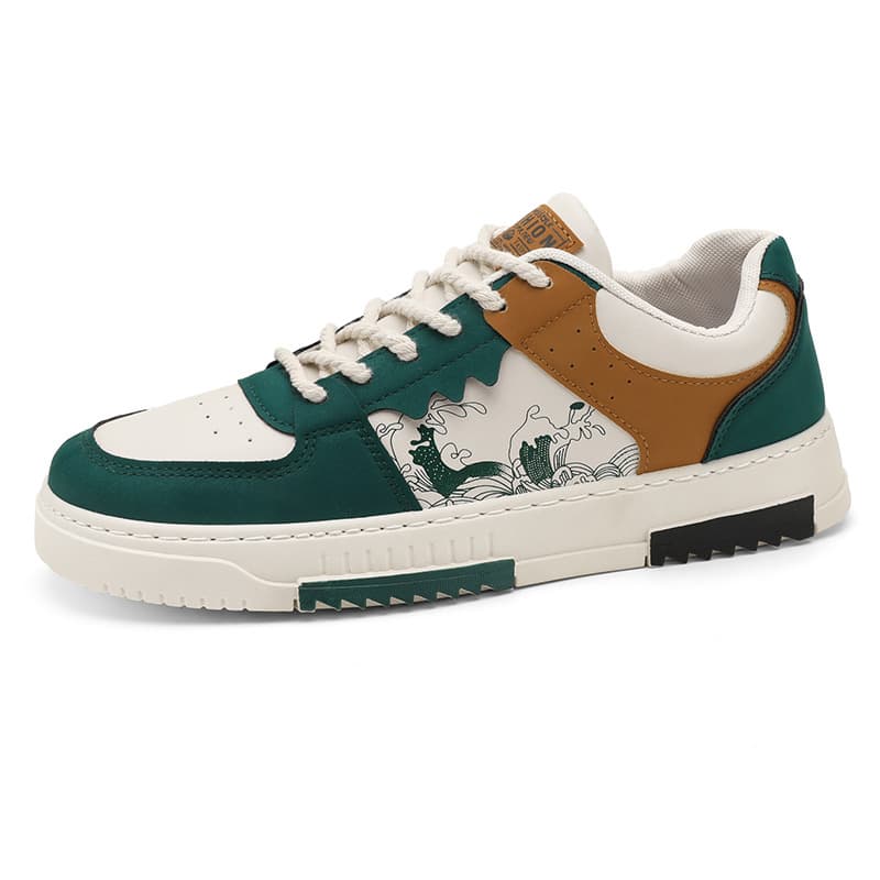 (Cross-border trading), sports trend universal white sneakers for leisure, plus size, soft sole 5