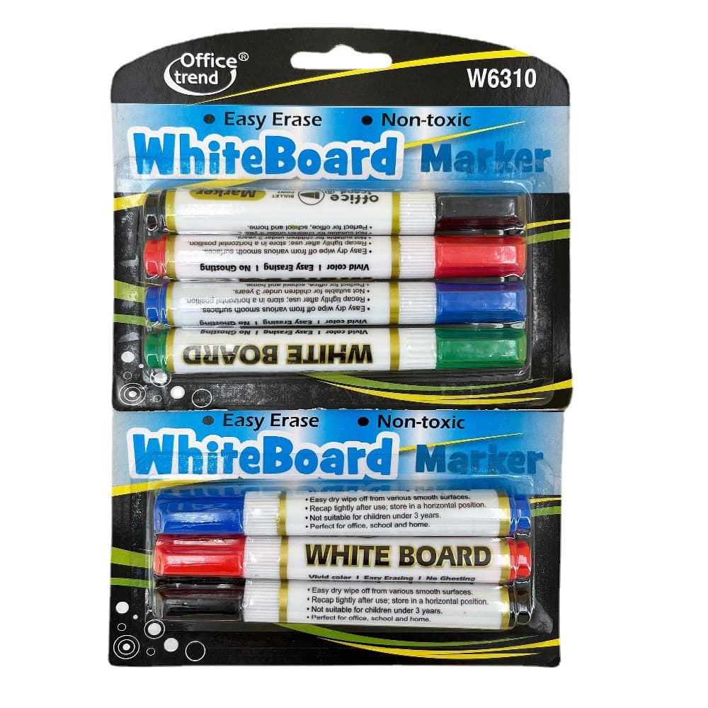Color whiteboard pen is easy to write easy to rub the marker pen Teacher office stationery, children's marking fast dry white board pen 5