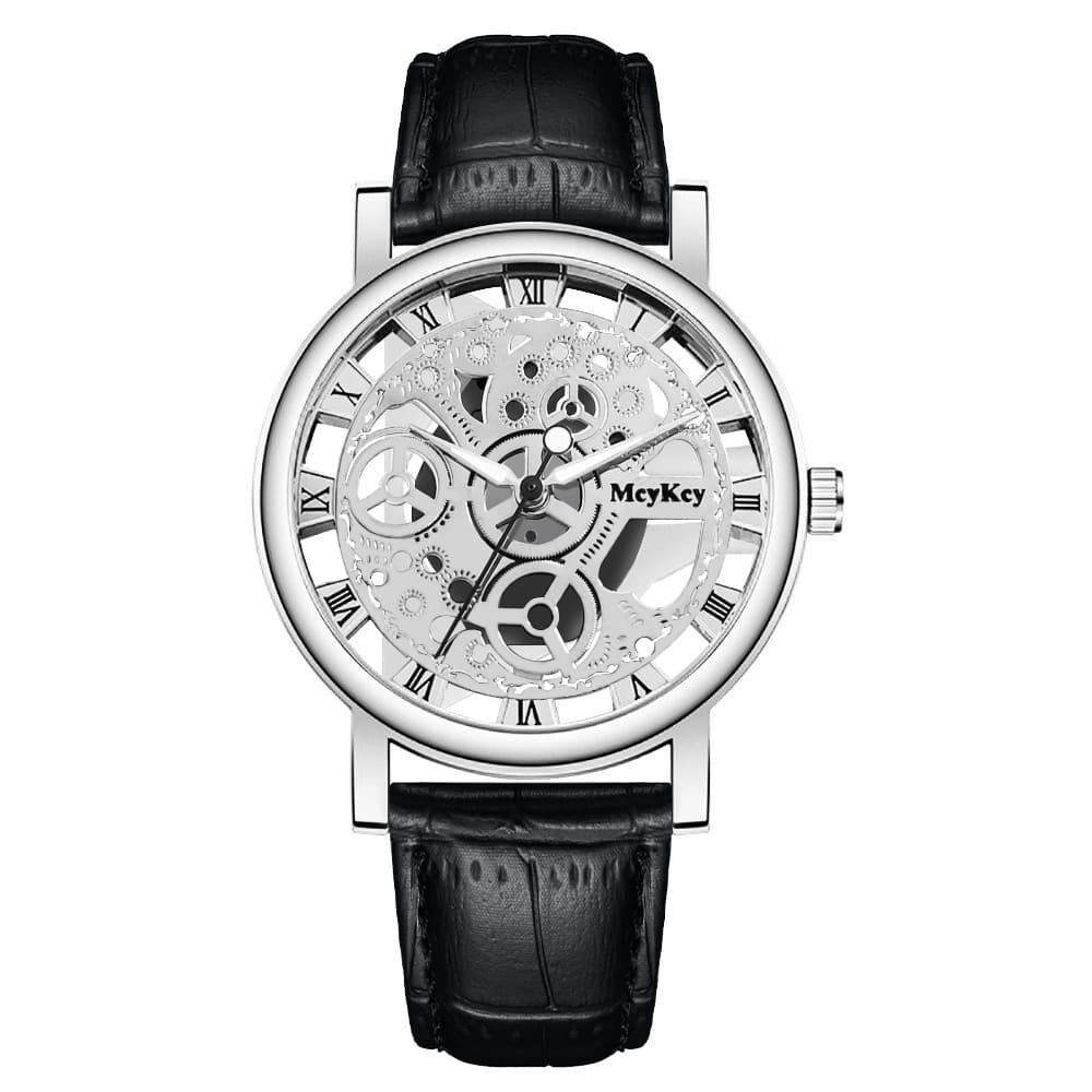 Mechanical men's mechanical watch, quartz belt, (Physicals) 5