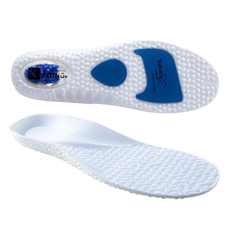 Men's insoles, soft heel, shock-absorbing soft bullet, absorbs sweat and smell, soft sole 5