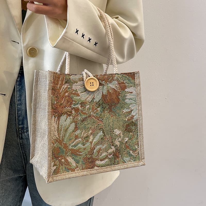 Fashionable shoulder bag for students, Japanese brand lunch box, Korean style 2