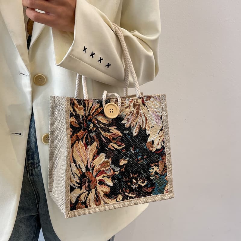 Fashionable shoulder bag for students, Japanese brand lunch box, Korean style 3