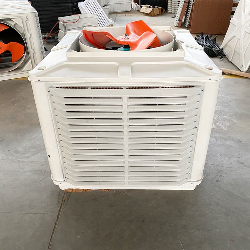 Industrial air cooler, factory cooling evaporative water-cooled air conditioner, large factory commercial air conditioner fan for breeding farm 2