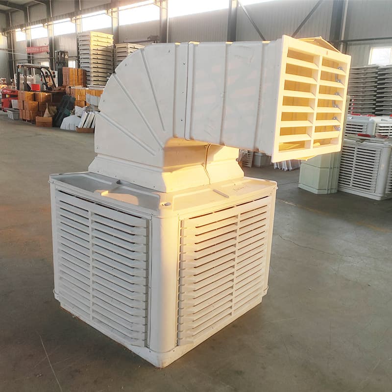 Industrial air cooler, factory cooling evaporative water-cooled air conditioner, large factory commercial air conditioner fan for breeding farm 3