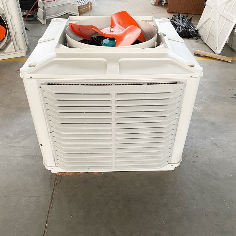Industrial air cooler, factory cooling evaporative water-cooled air conditioner, large factory commercial air conditioner fan for breeding farm 5