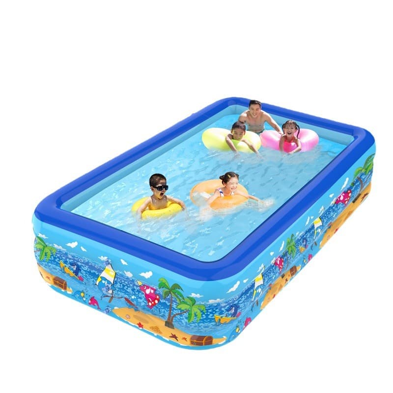 Inflatable water travel big swimming pool PVC, increased thickness 5