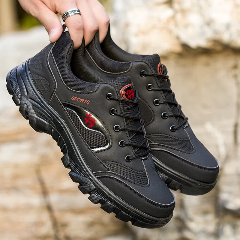 Large size men's shoes, four seasons outdoor hiking shoes, running sports shoes, casual men's shoes, breathable mesh work labor protection shoes 3