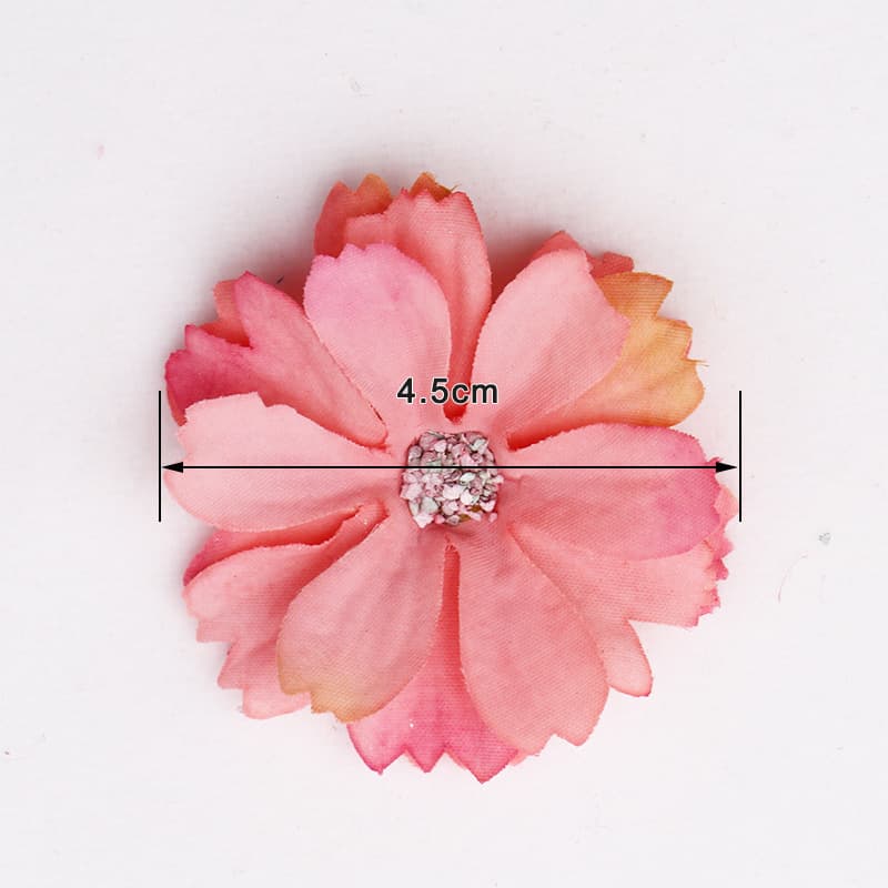 Star Flower DIY simulation silk flower head home decoration wedding flower wall chest flower decorative headgear accessories 3