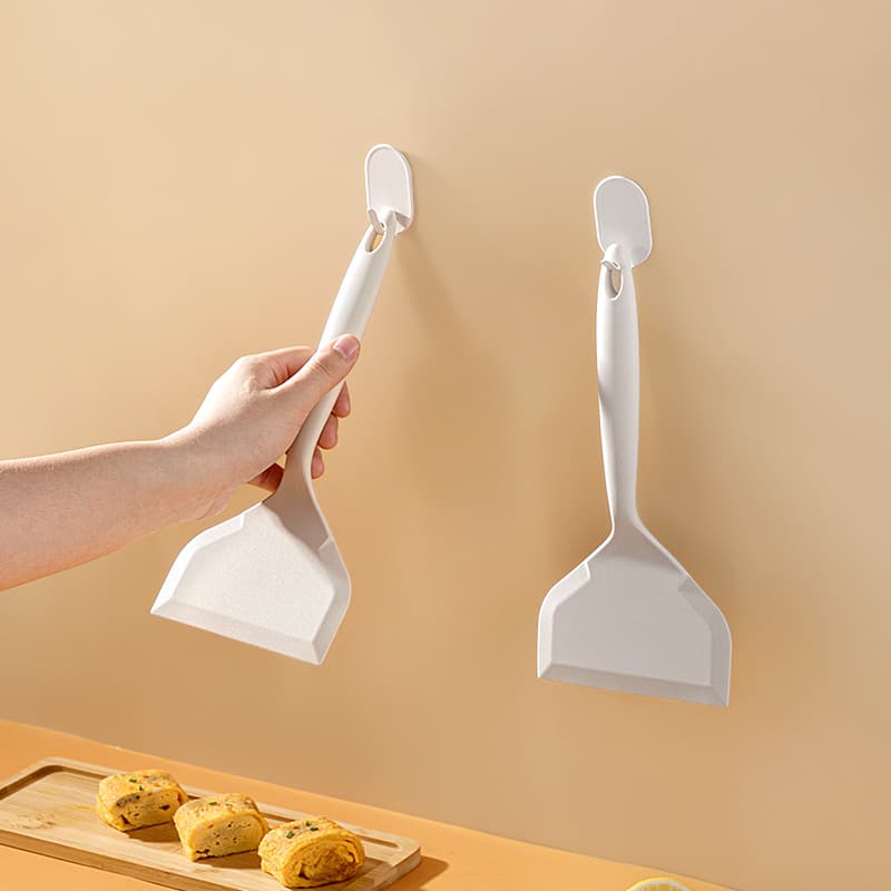 Silicone Jade Boil Task Sticky Pot Cooking Shutter Disadvantable Tiebine Boil Flat Polytable Soft Ponch Bull Steak shovel 4