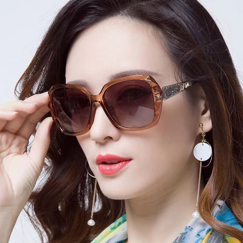 Trend capacious glasses solar-powered, retro sunglasses 3