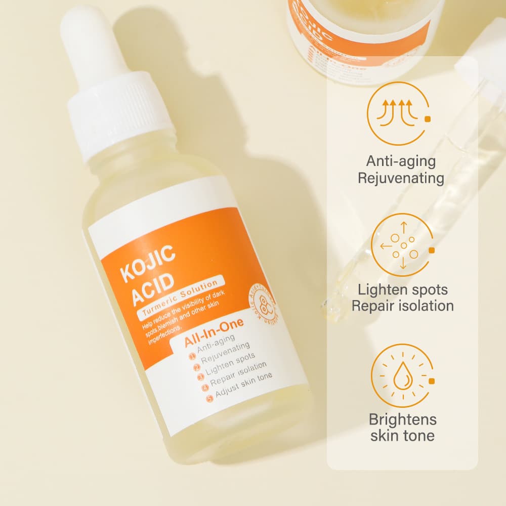 Kojic Acid Turmeric Serum - Brightening & Anti-Acne 3