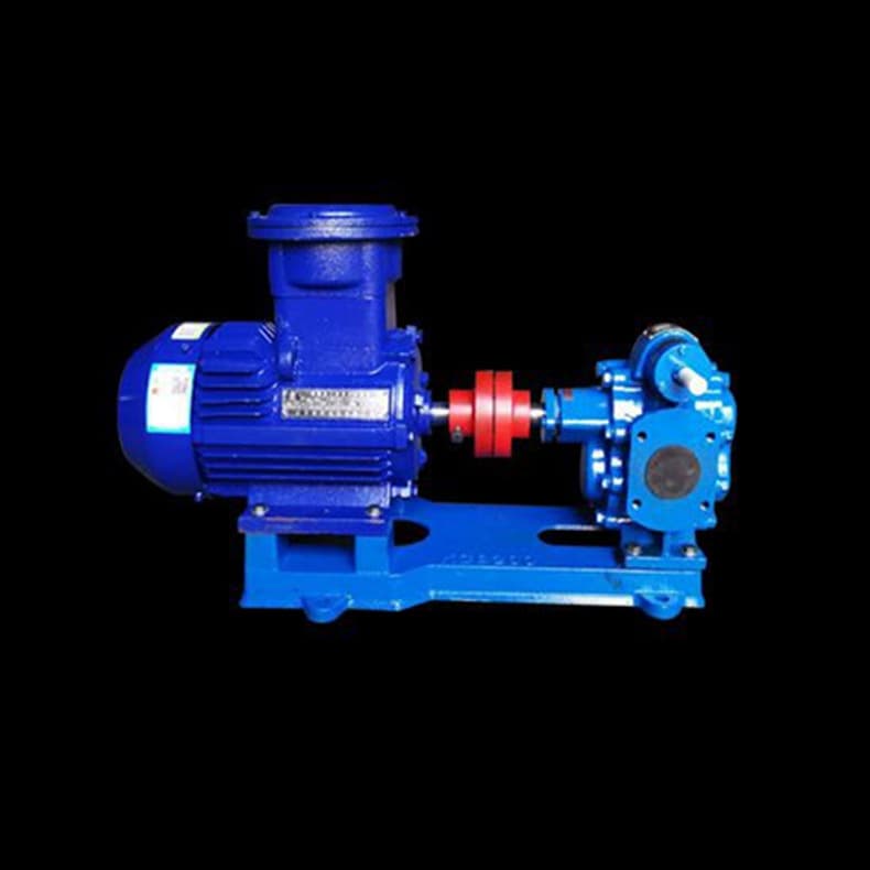 KCB gear oil pump Diesel lubricating engine oil gear oil pump Cast iron 135/200 high pressure self-priming oil pump 4