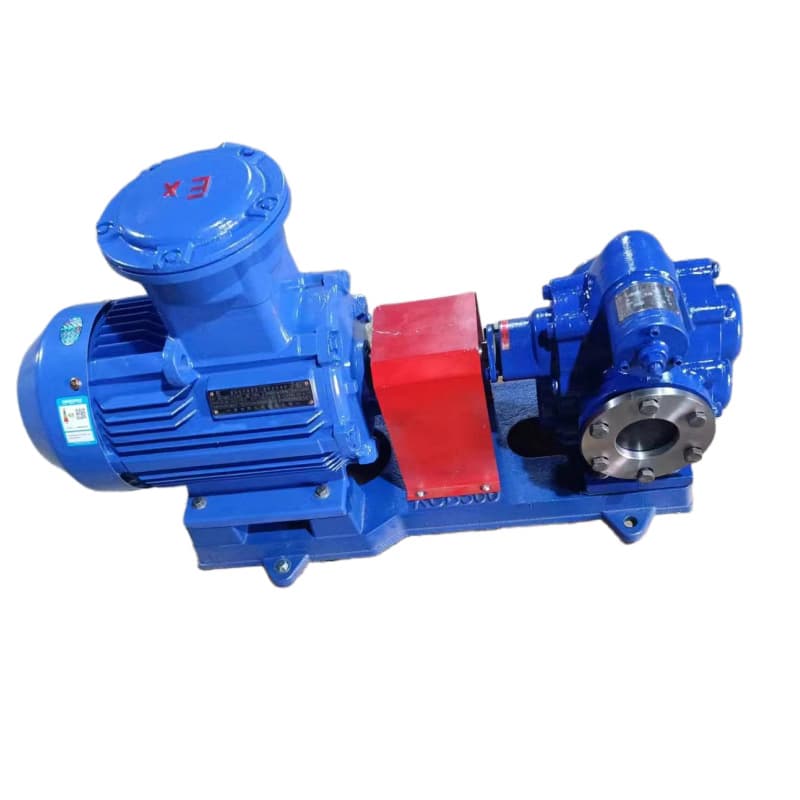 KCB gear oil pump Diesel lubricating engine oil gear oil pump Cast iron 135/200 high pressure self-priming oil pump 5