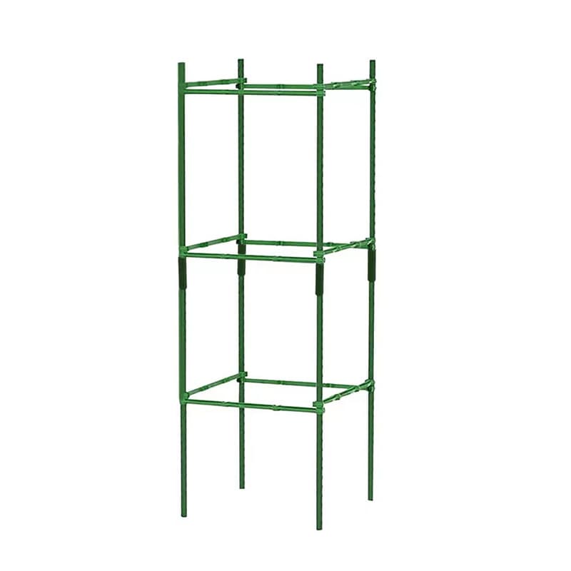 The manufacturer supplies tomato pillars, climbing plants, vegetables, beans, grapes, connected support frames, seedling protection covers 5