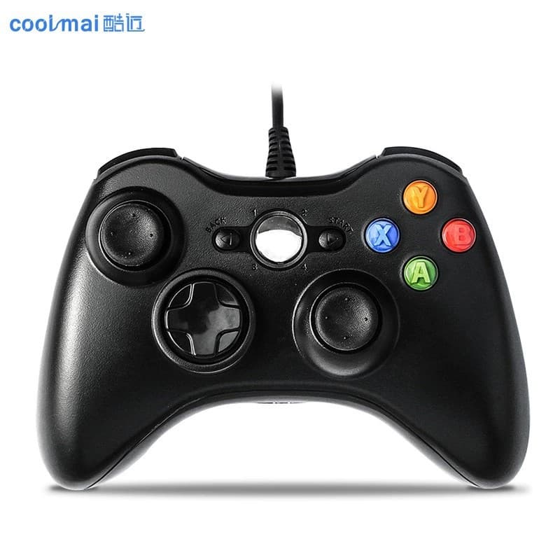 Xbox 360 Wired Controller Compatible TV PC Steam 3