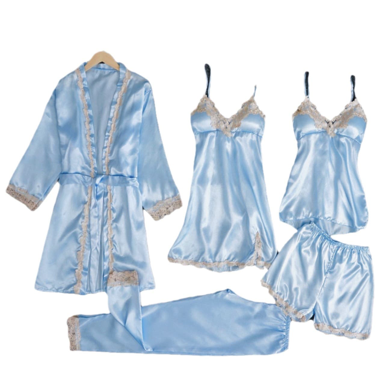 (Cross-border trading), pijama, sexy top with cups, golden thin set, lifting effect 5