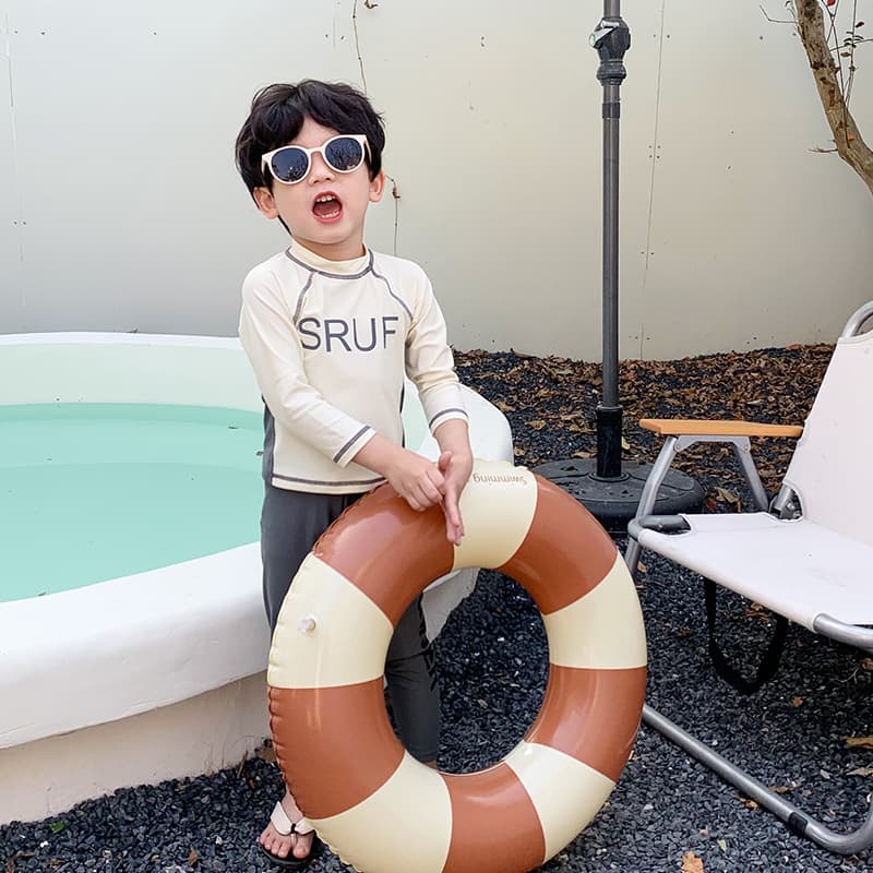 Brand quick dry swimwear for boys, beach children's trousers, beach style 3
