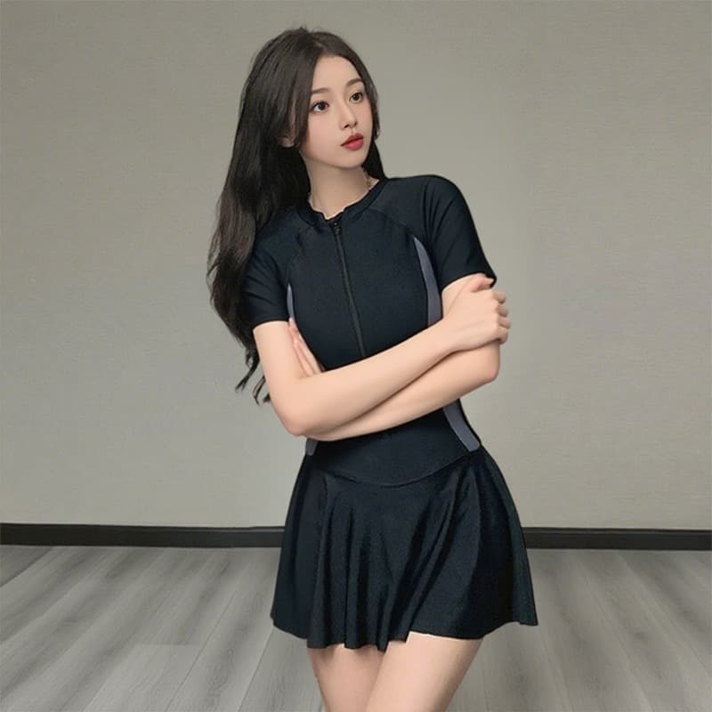 Swimwear, sports black skirt 3