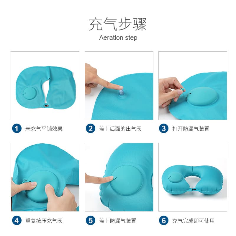 (Wholesale), neck pillow for traveling, storage system, with neck protection 4