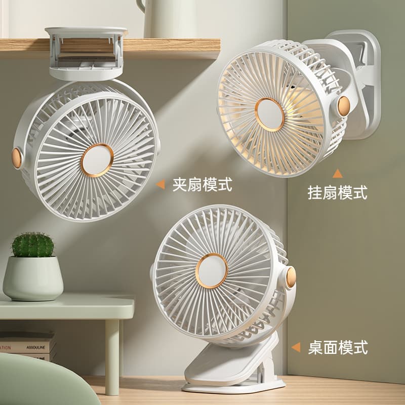 (Cross-border trading), lightweight table small handheld air fan charging 3