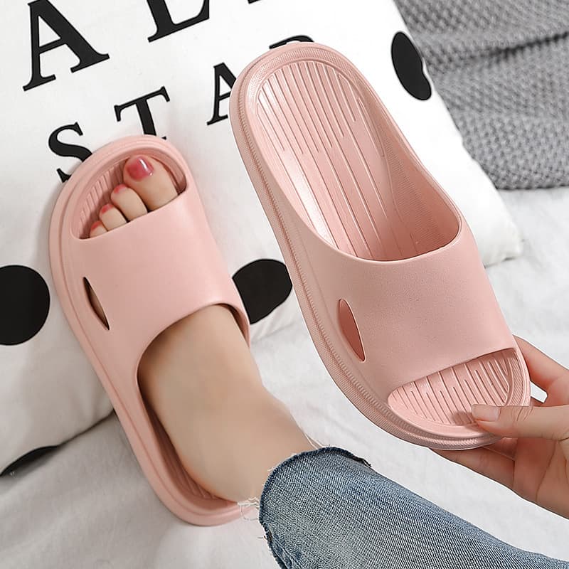 (Wholesale), summer home non-slip women's slippers for bathroom, high-quality style, antibacterial treatment 3