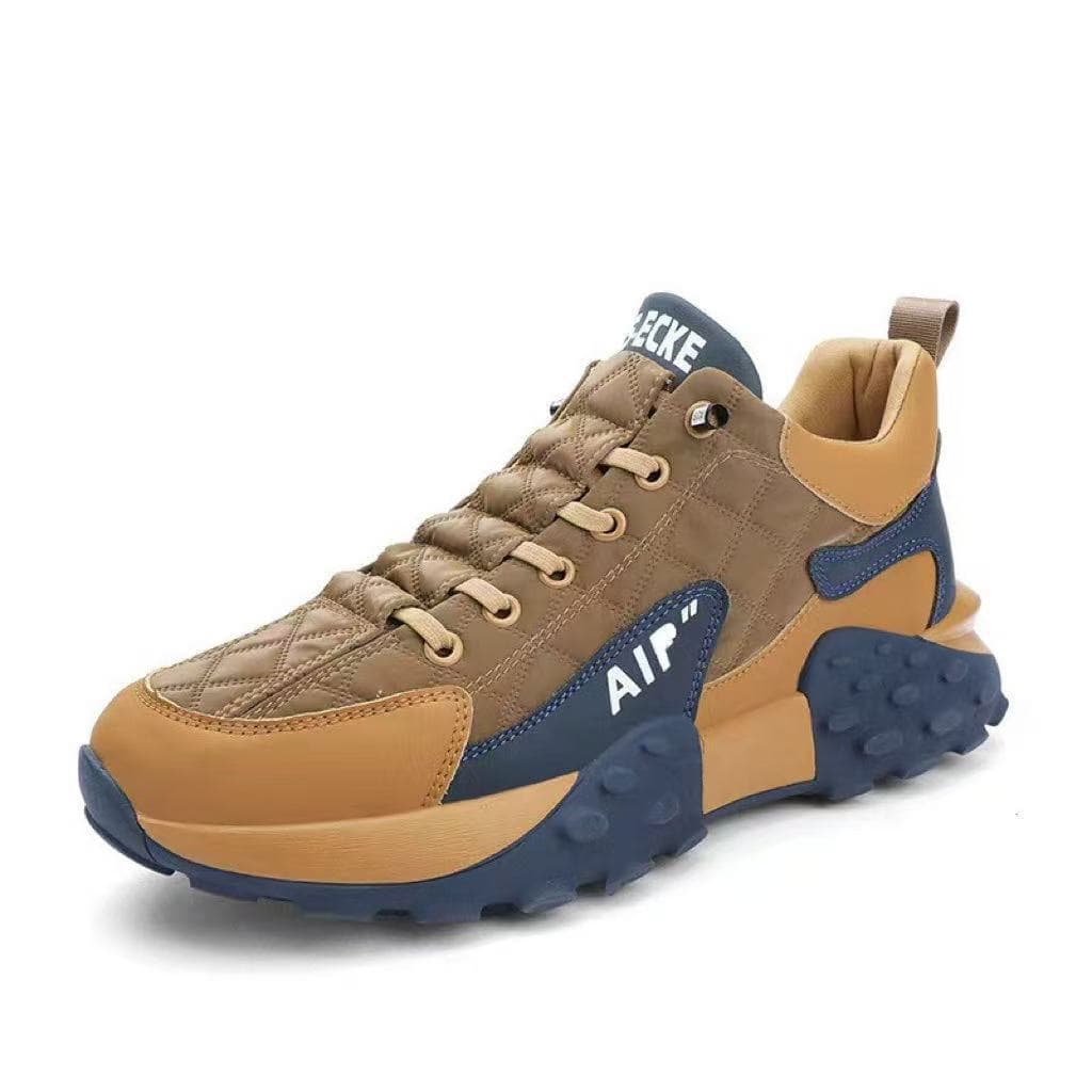 Cross-border men's shoes 2026 new Korean version low-top running shoes trendy non-slip thick-soled dad shoes breathable sports shoes 5