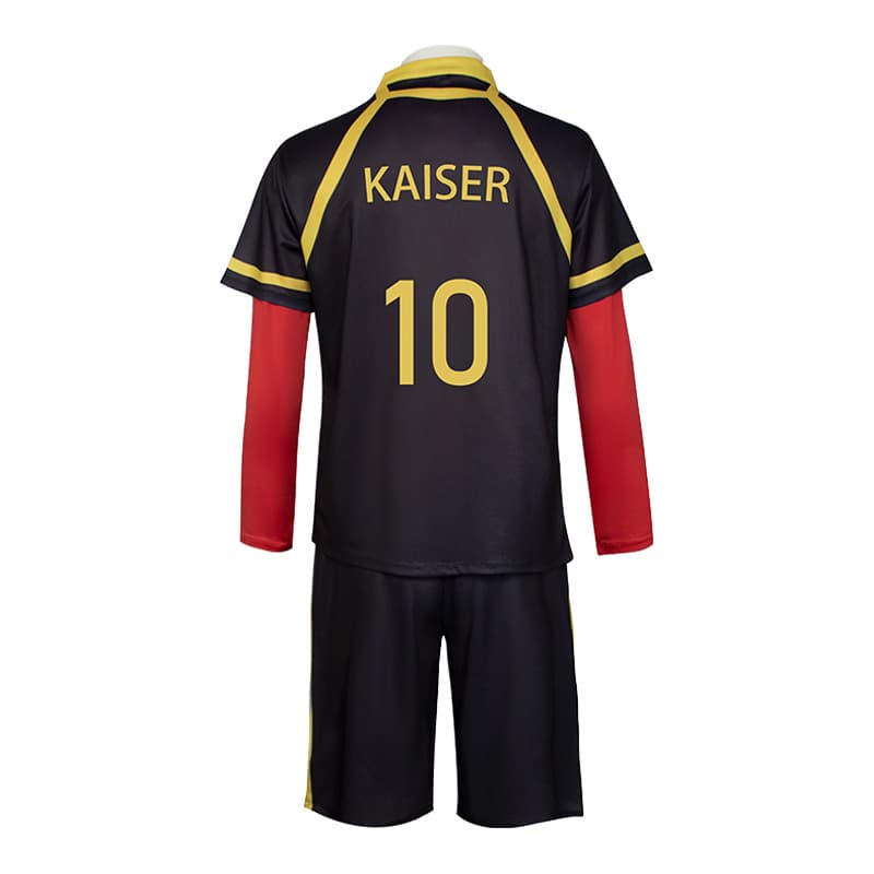 Blue football uniform, cosplay, Germany 4