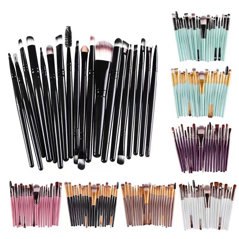 Brush, eye pencil, direct factory sales, 20 pieces, full set, with your logo imprint