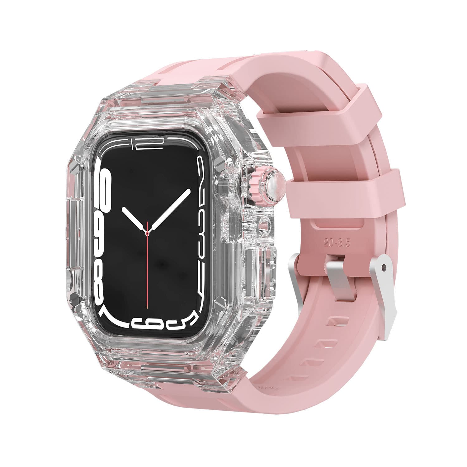 Applicable to Apple Watch 49/46/41/40/44/45/42mm modified transparent shell iwatch S11 protective case 5