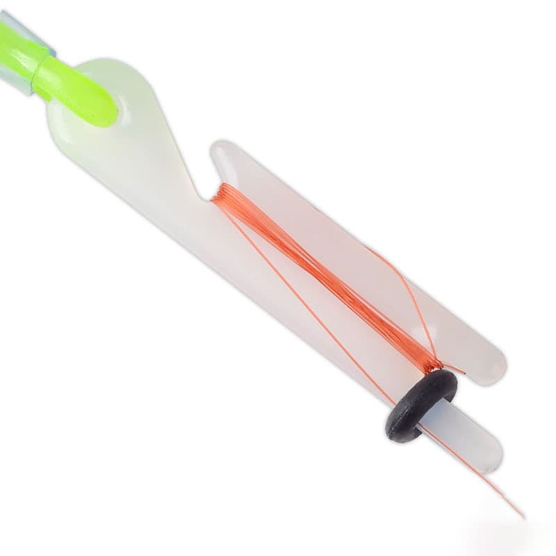 Fishing crotch board long pole short line fishing reel rubber band fishing method take-up fishing gear accessories 4
