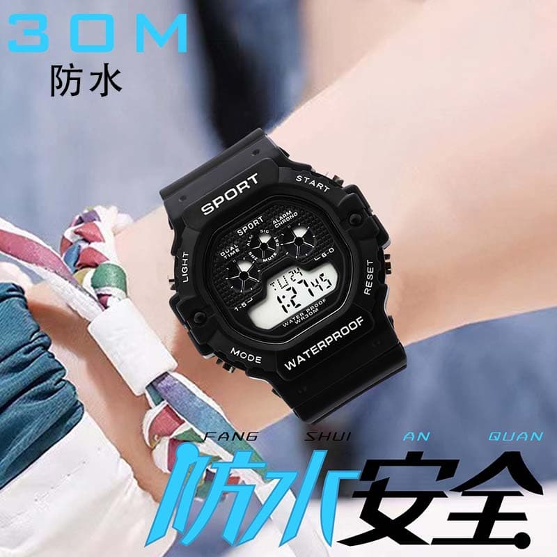 Universal waterproof sports electronic climbing watch for students 3