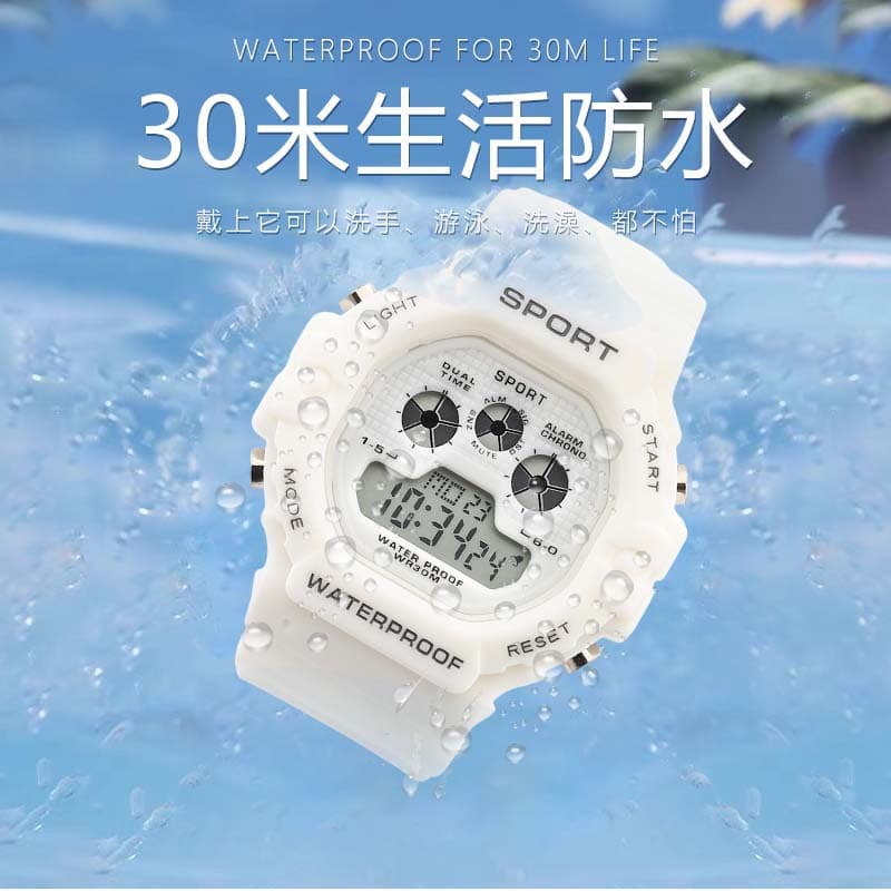 Universal waterproof sports electronic climbing watch for students 4