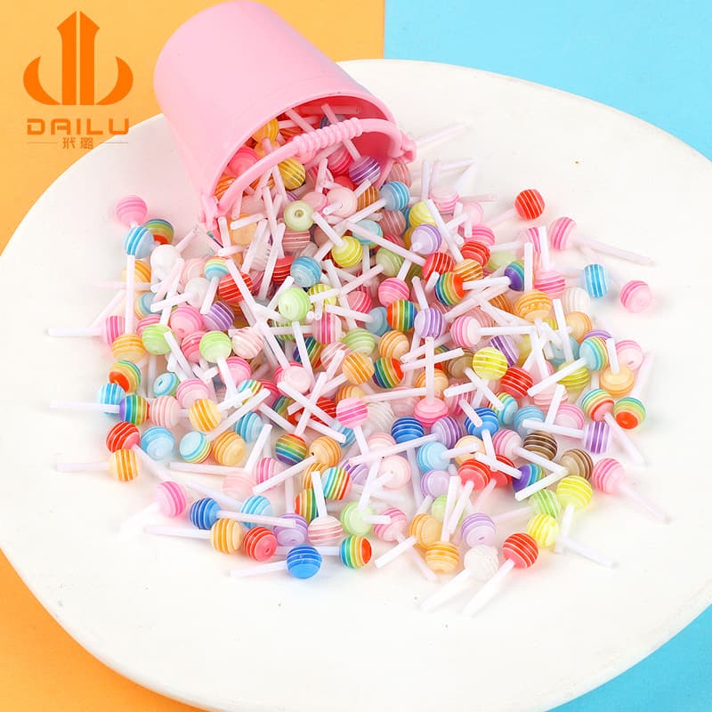 Small realistic nail stickers for manicure for nails, food play, phone case with accessories