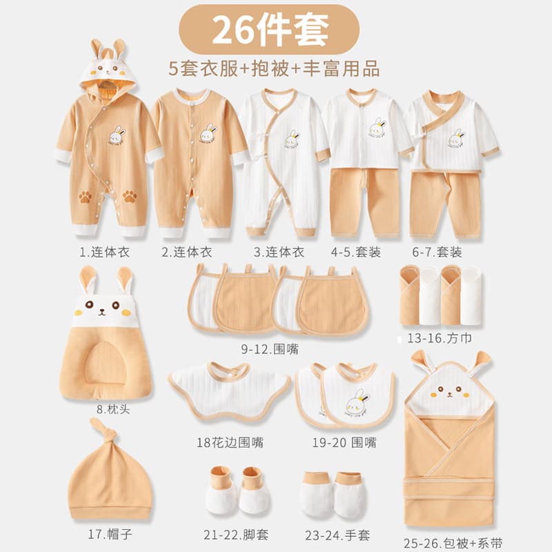 Children's summer autumn overall, gift box for new born, set, Birthday gift 2