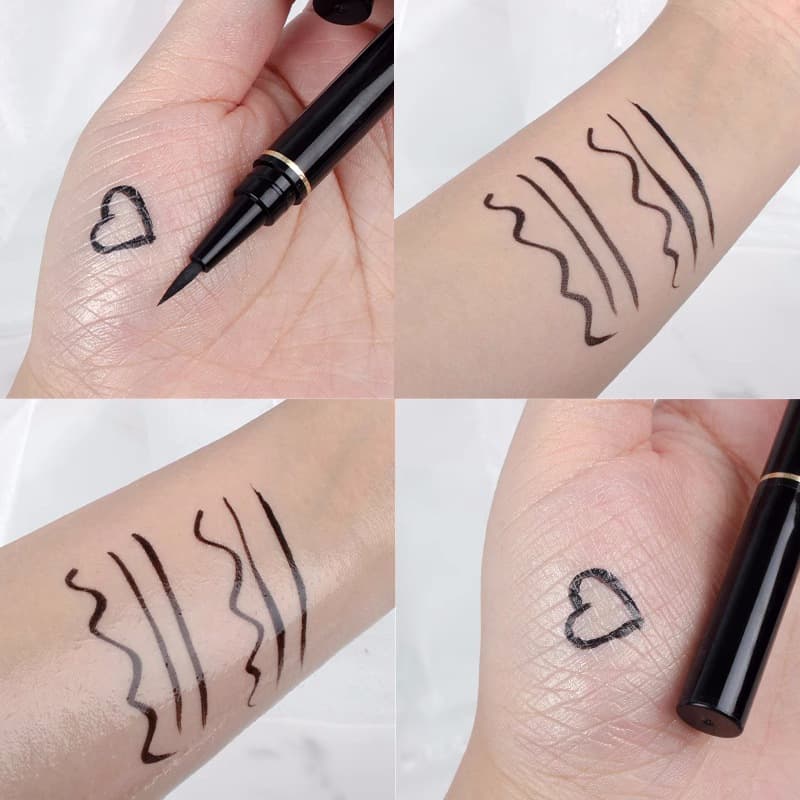 拉美拉 Waterproof eye pencil, makeup primer, no smudge, long-term effect, for beginners 2